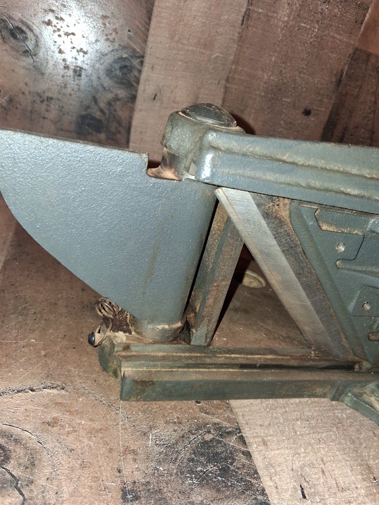 Cast Iron Mitre Trimmer Cutter Guillotine Please Read