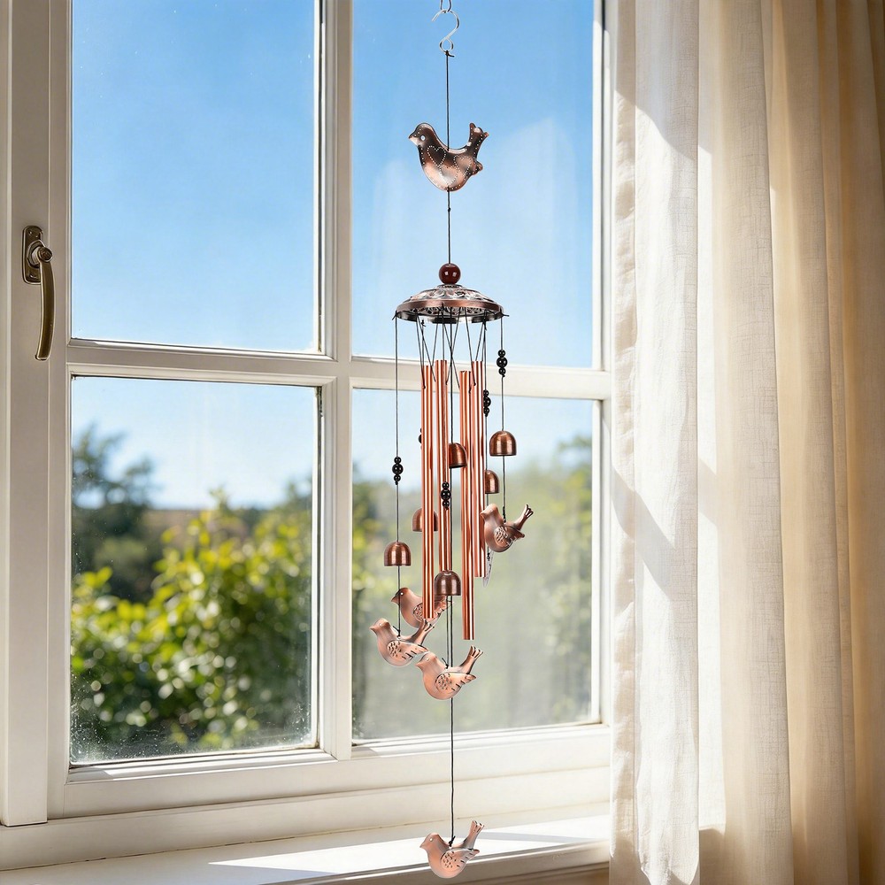 Wind Chimes for Outside, 35inch Bird-Windchimes,
