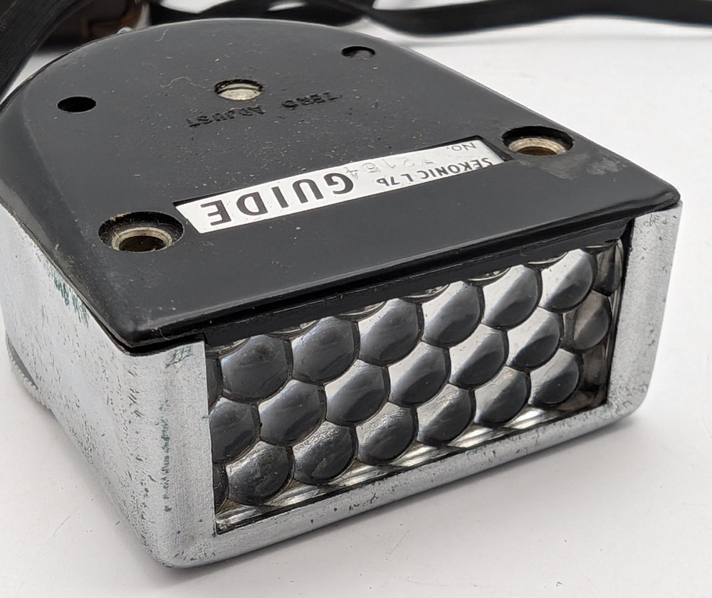 Sekonic "Guide" Exposure Light Meter Model L-7b W/Leather Case, Strap