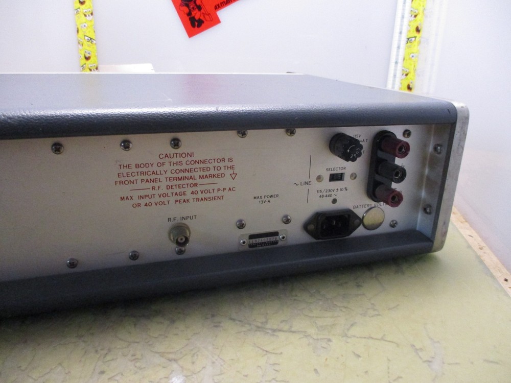 hewlett packard HP 334a audio THD distortion analyzer [5*M_25]