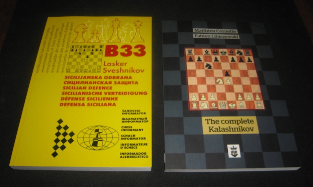 Books: Lasker Sveshnikov Chess Informant & Complete Kalashnikov Chess Evolution