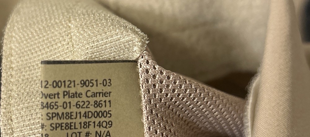 First Spear Less Than Overt Plate Carrier, Medium