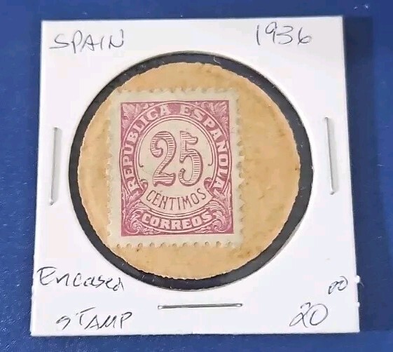 SPAIN...   P-96d...   25 Centintimos...   ND(1938)