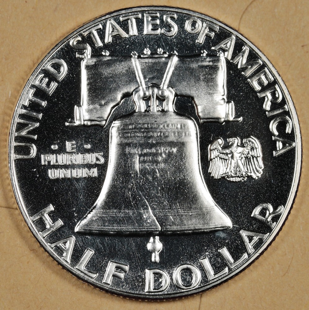 1956 Franklin Half. Proof Cameo. 197746