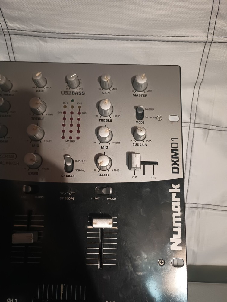 Numark DXM01 Mixer UNTESTED In Good Condition