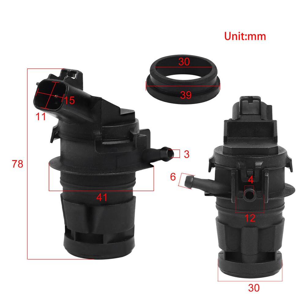 Windshield Washer Pump for Toyota 85330-60190