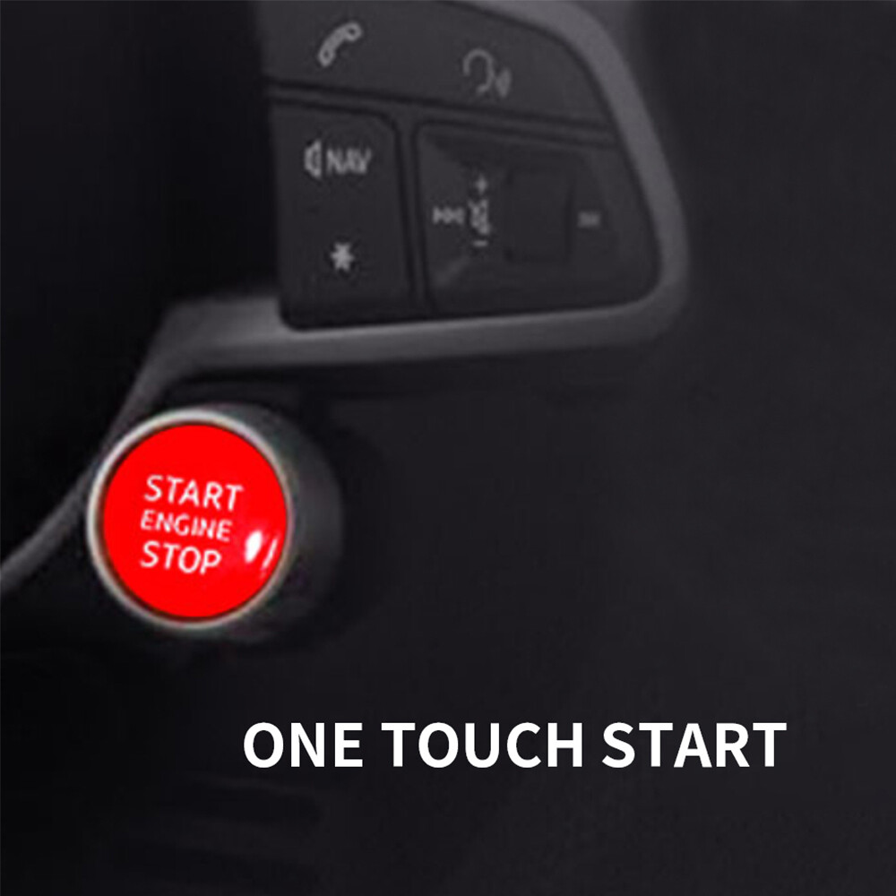 Retrofit Steering Wheel Start Stop Engine System Button For AUDI A3 S3 RS3 A4 A8