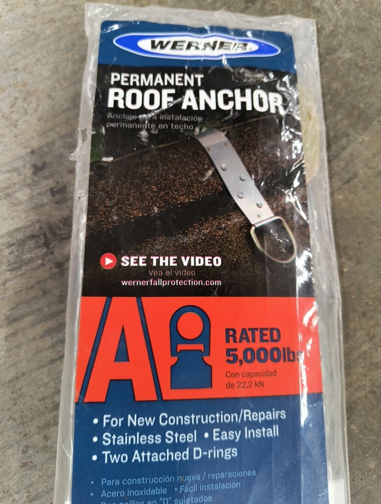 A230302W Werner Permanent Roof Anchor