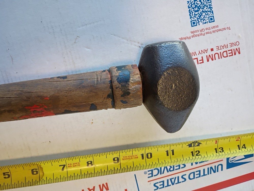HELLER FARRIER'S CAT HEAD TURNING HAMMER-BLACKSMITH