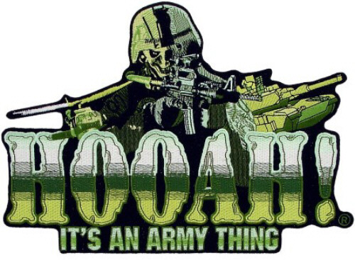 Address Labels -  Army HOOAH!  (JP)