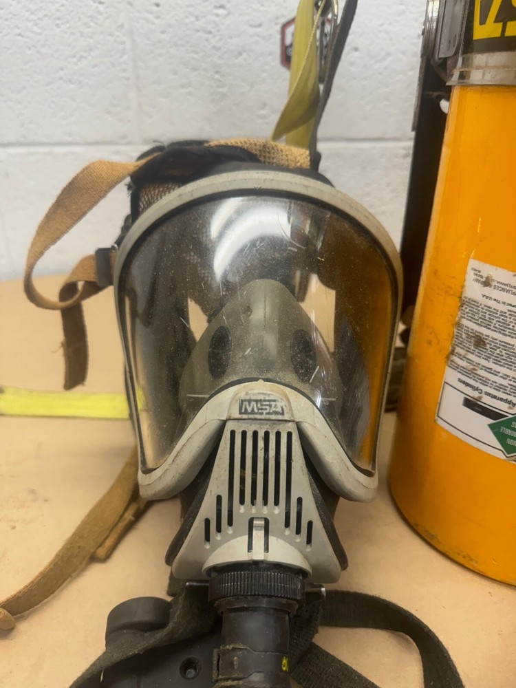 MSA Self Contained Breathing Apparatus, Mask & Tank Backpack