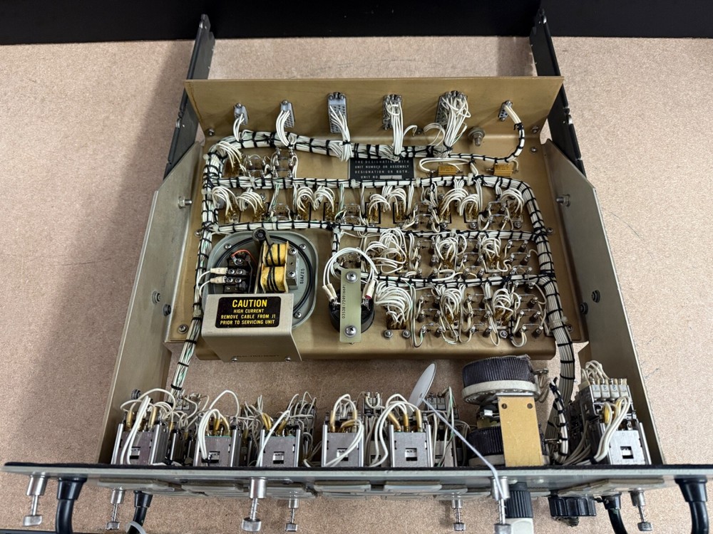 Vintage Naval Sonar Control Panel Indicator for AN/SQR-19 Unit #2