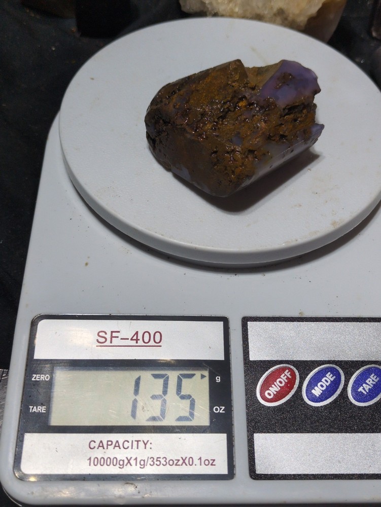 Holley Blue Agate (135 Grams)