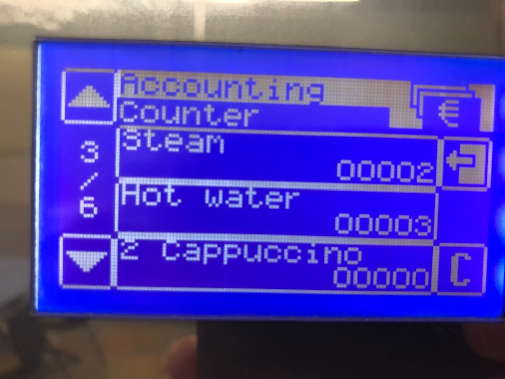 WMF 1400 2 HOPPER COMMERCIAL ESPRESSO MACHINE - USED