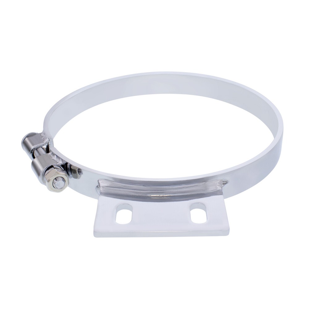 8" Peterbilt Cab Exhaust Clamp - Chrome
