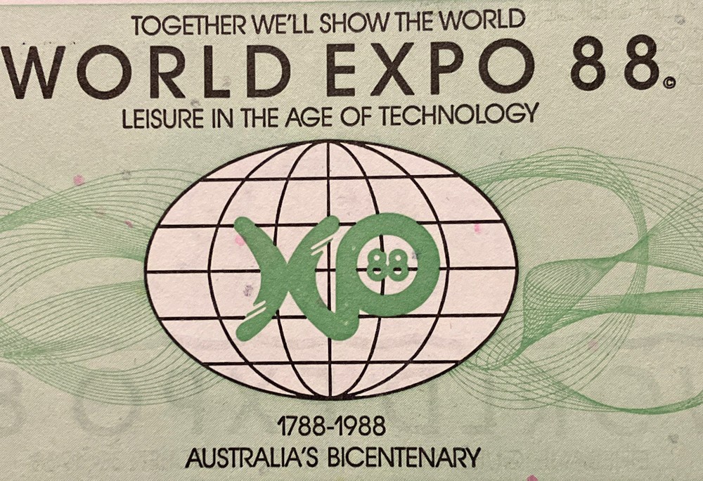 Australia World Expo 88 Banknote. Bicentenary Note. 2 Dollars
