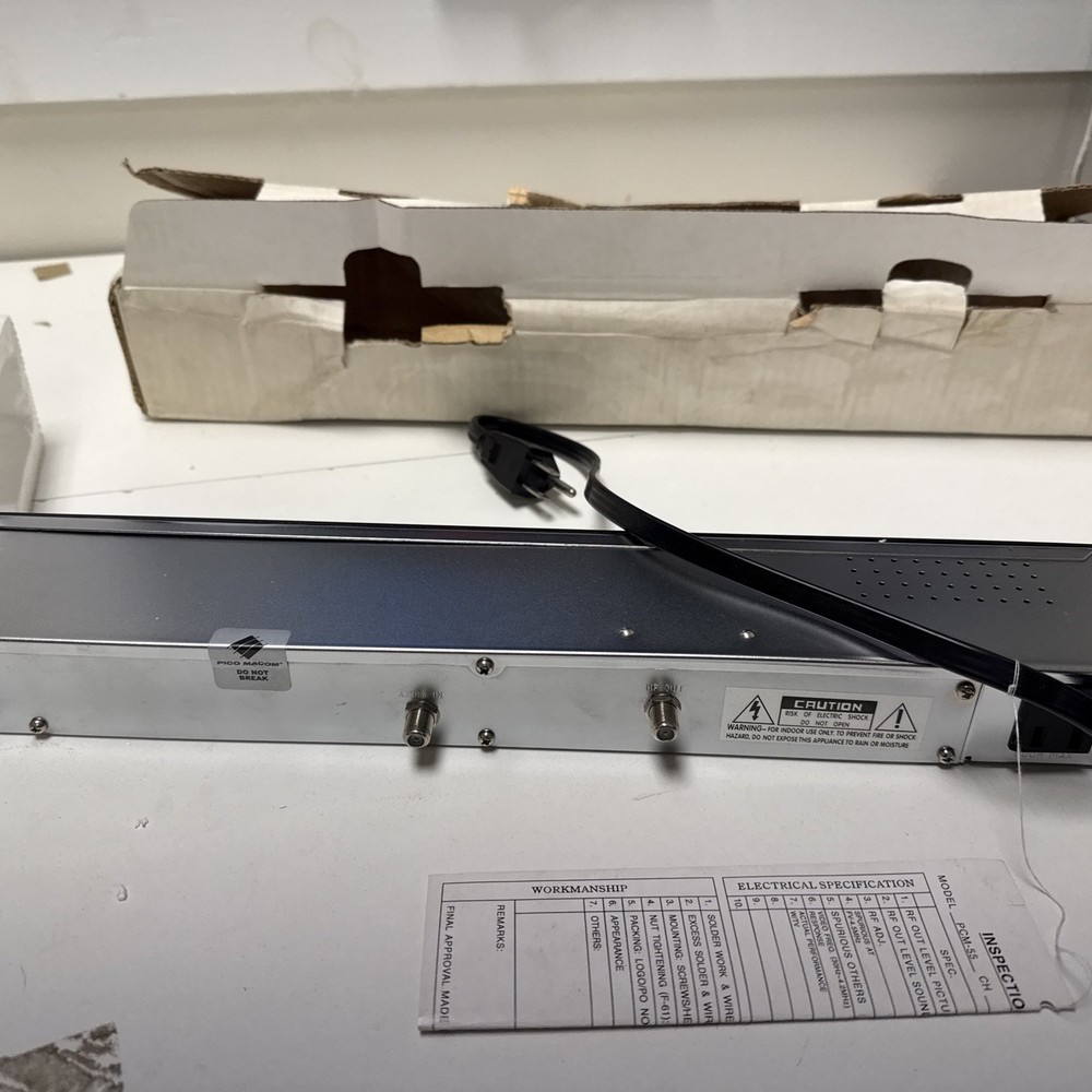 Pico Macom PCM55 NTSC Audio/Video Modulator