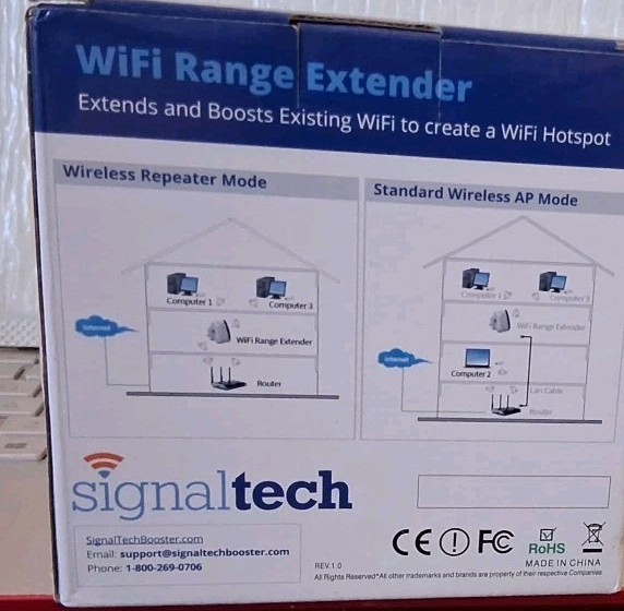 Signal Tech WiFi Range Extender NEW