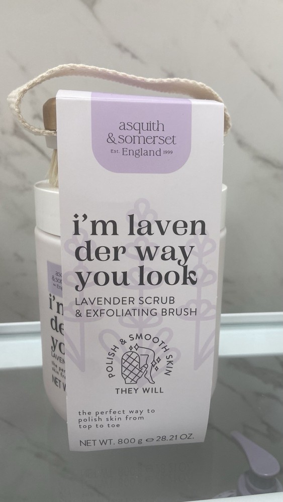 Vanilla Scrub & Exfoliating Brush 15.870z