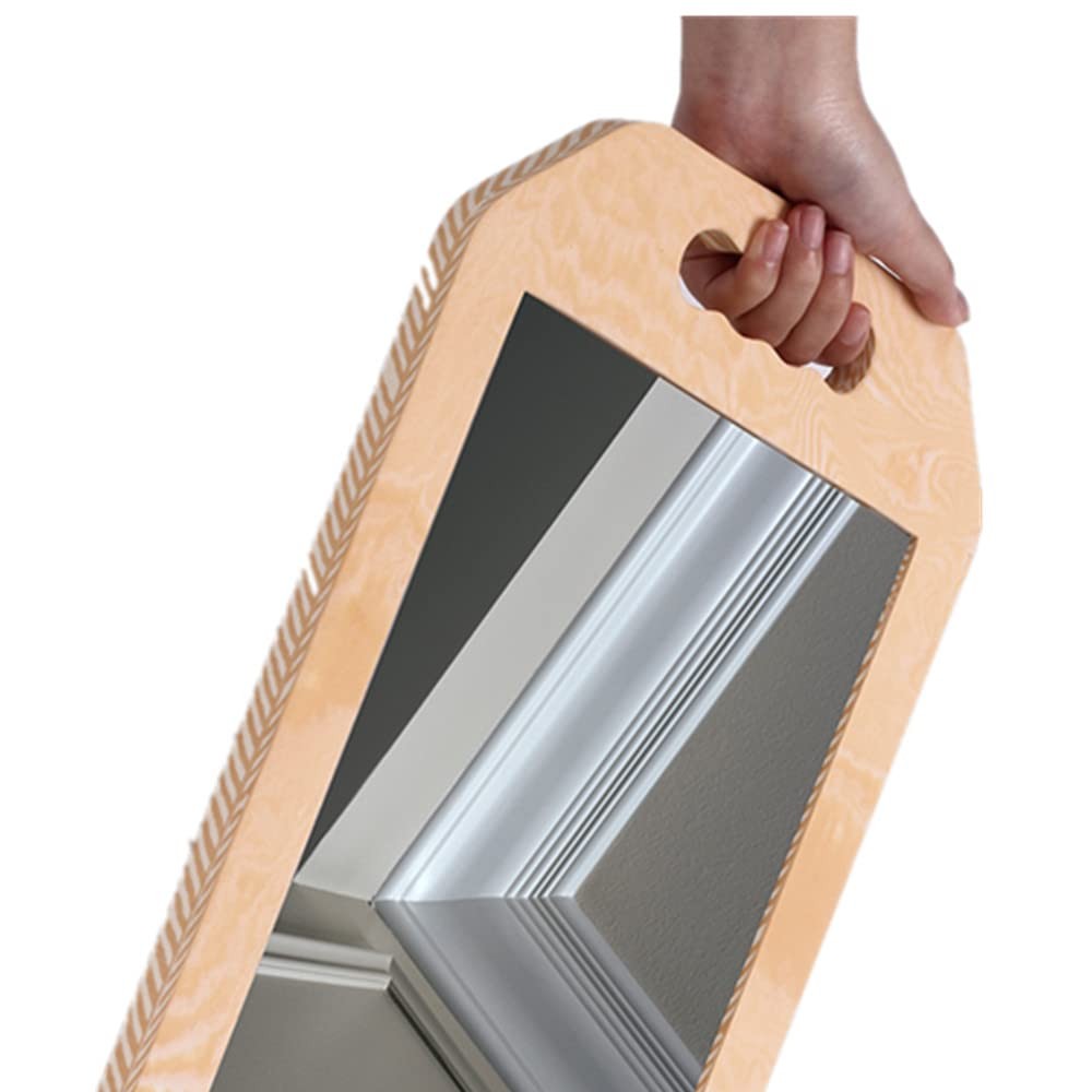 mpowtech Double Handle Mirrors - 16.1"L x 9.8"W, 1 Pack Striped -Rectangle