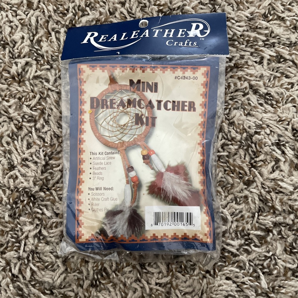 Leathercraft Kit Mini Dreamcatcher 3"