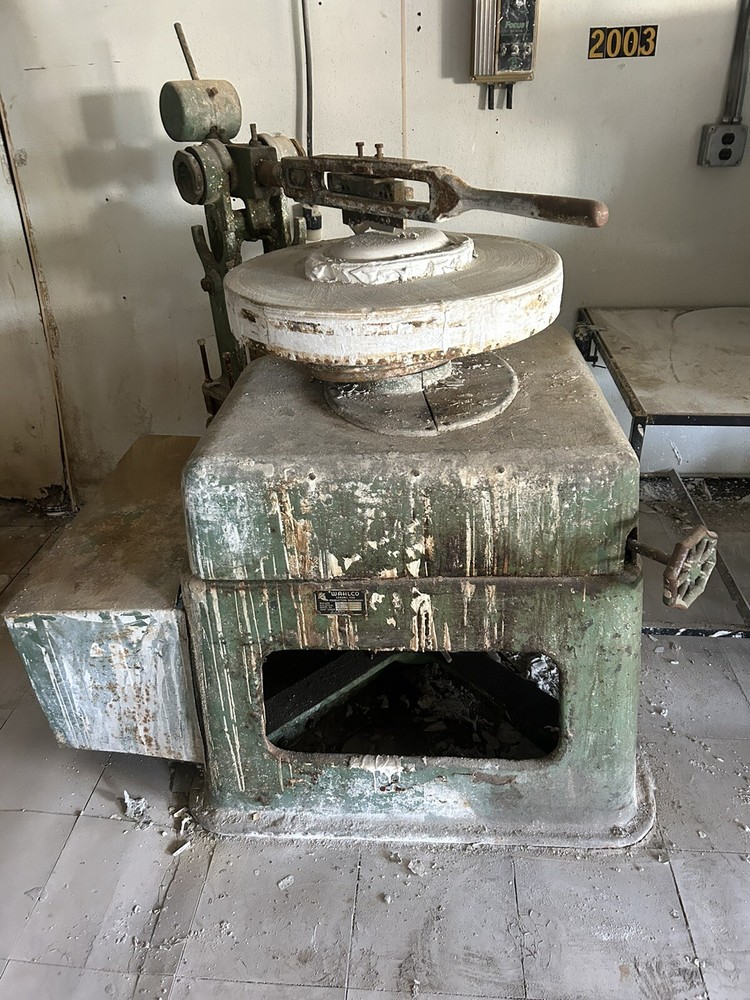 Oval Jigger Machine Wahlco Ceramics Brockton NY