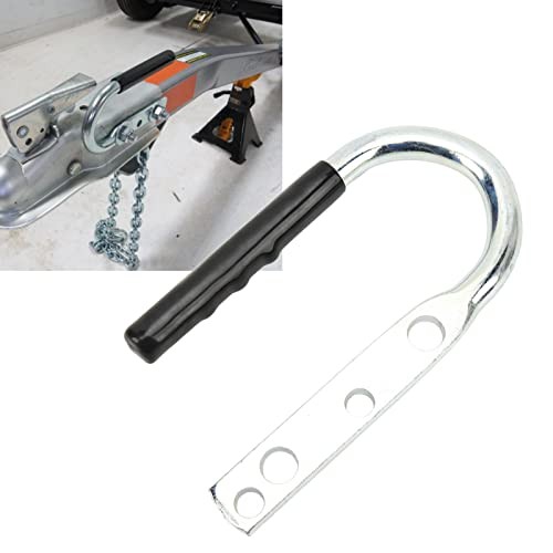 Grab Handle Galvanized Steel Rubber Grip Trailer Coupler Trailer Coupler