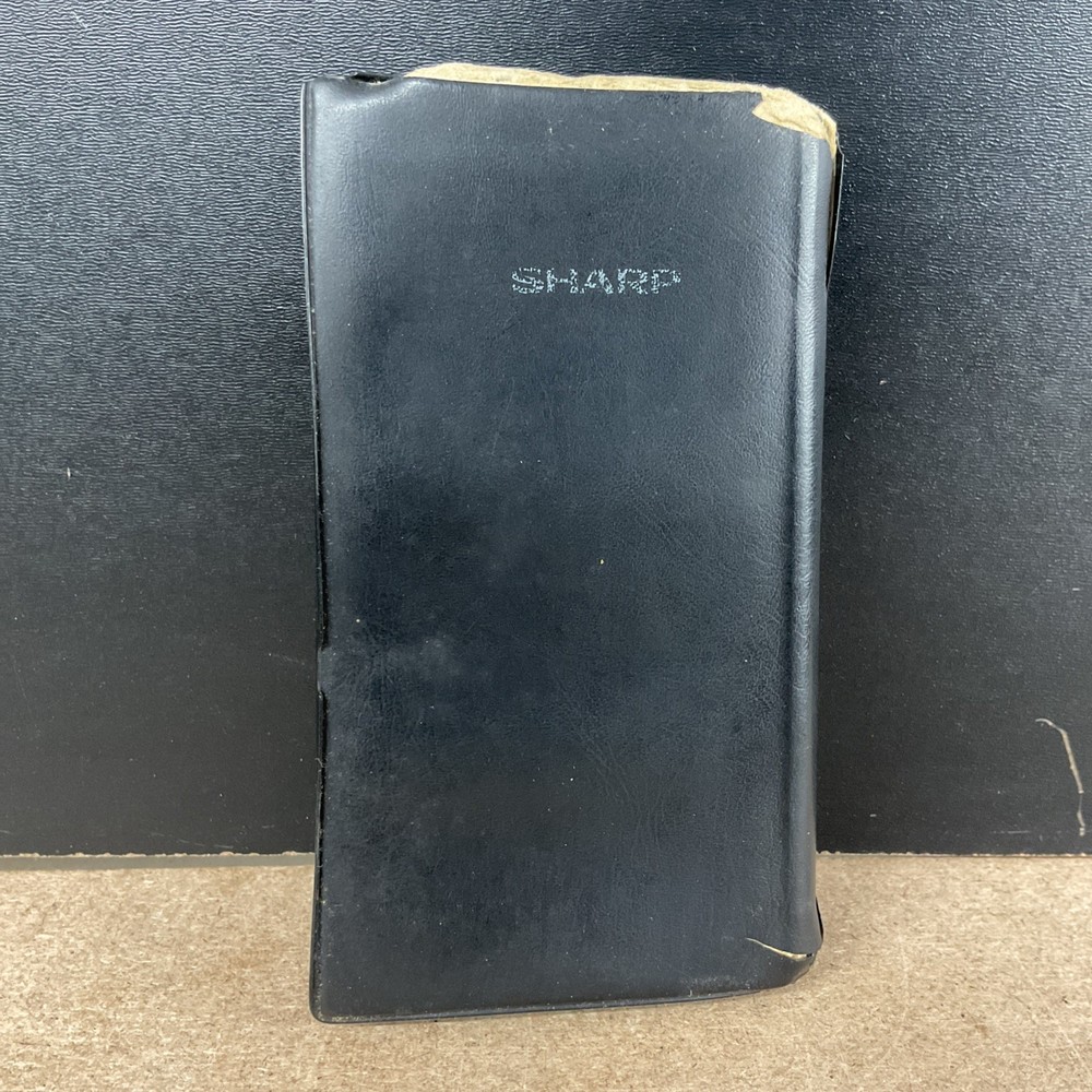 SHARP Scientific Calculator EL-506P With Case Vintage