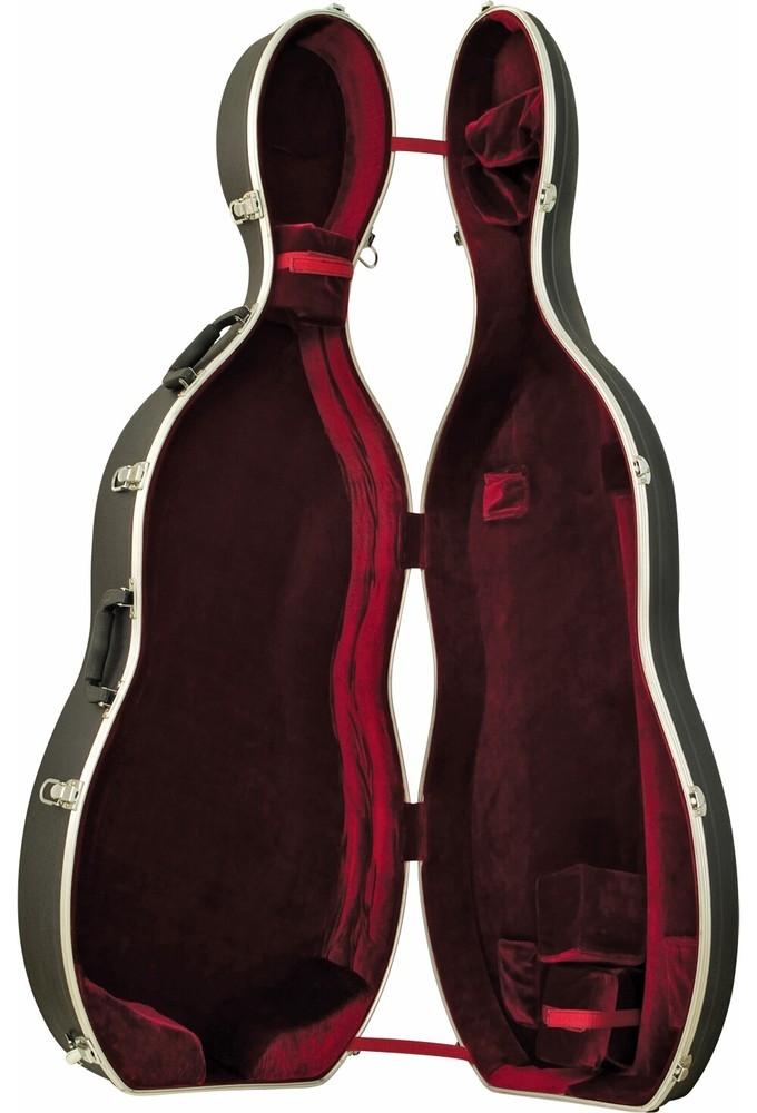 Bellafina ABS Cello Case with Wheels 4/4 Size