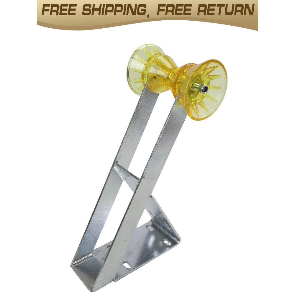 Boat Trailer Galvanized Winch Seat With Roller For Winch Posts With Roller