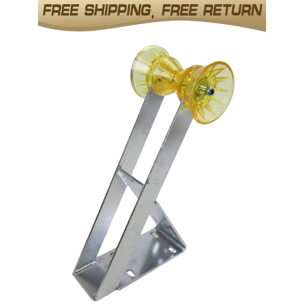 Boat Trailer Galvanized Winch Seat With Roller For Winch Posts With Roller