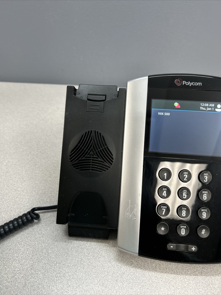Polycom VVX 500 Gigabit IP LCD Desk Set Phone PoE