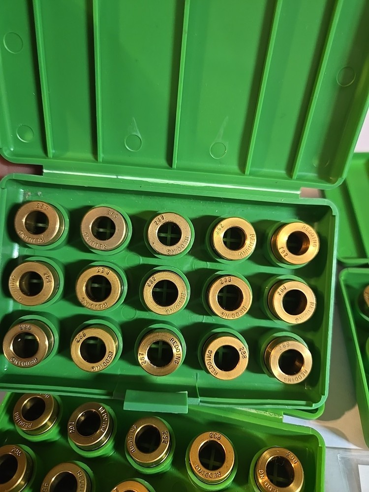 REDDING TITANIUM NITRIDE NECK SIZE BUSHING VARIOUS SIZES (SOLD INDIVIDUALLY)