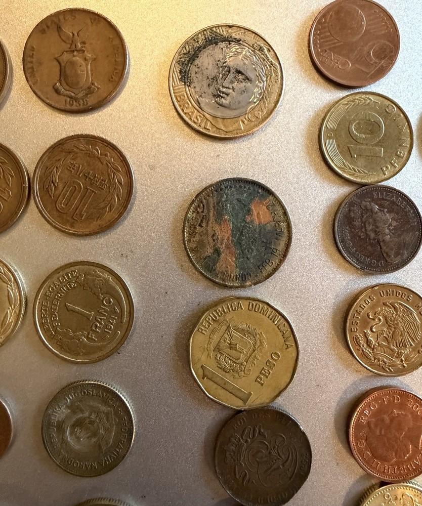 Foreign Coin Lot (106 Coins Included)