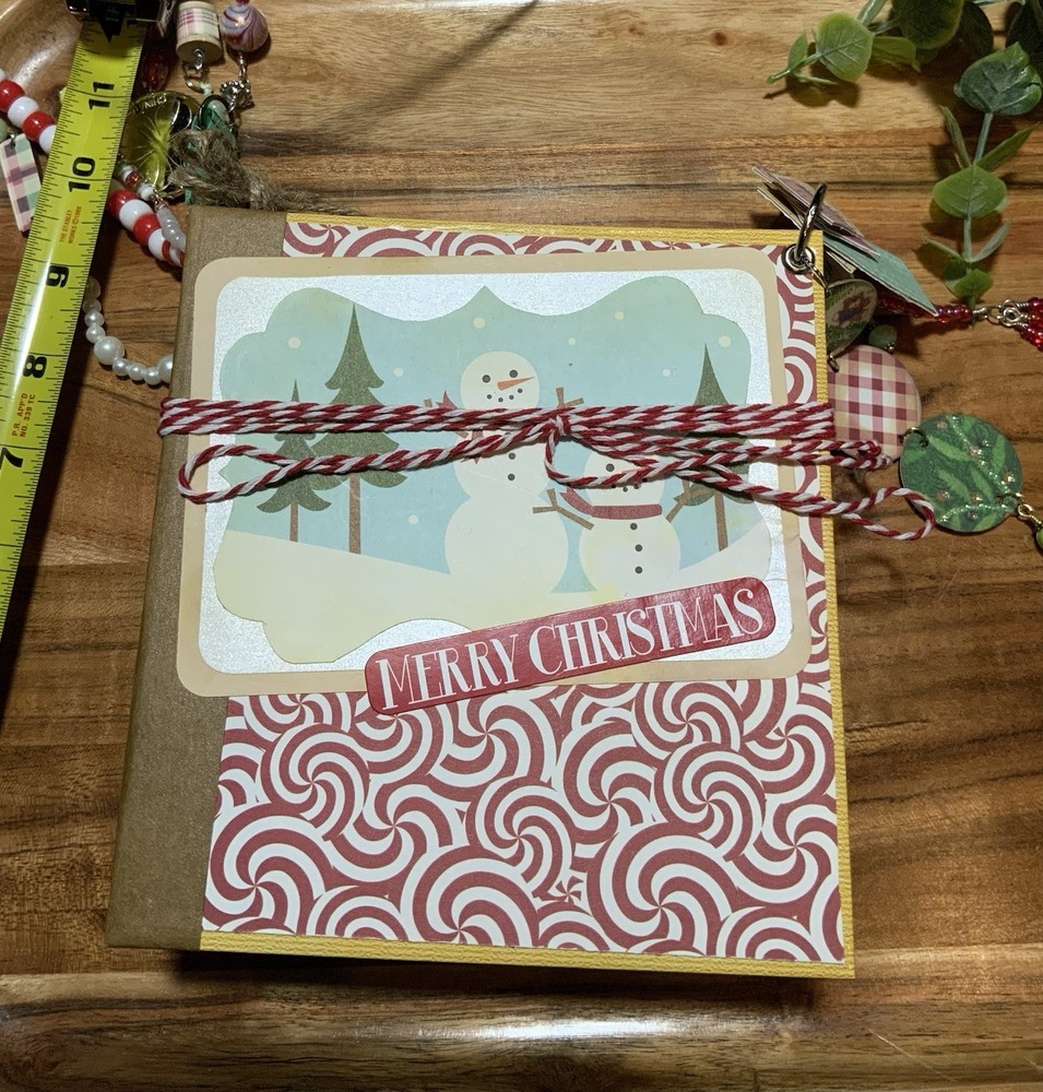Christmas Handmade Junk Journal