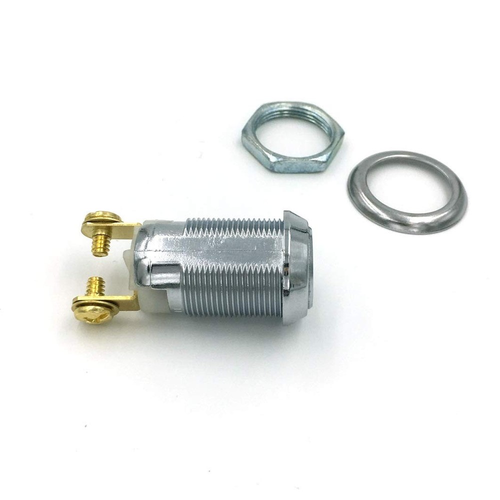 On-Off 2252 Key Switch - Maintained Screw Terminal Switch Lock with Two 2252 ...