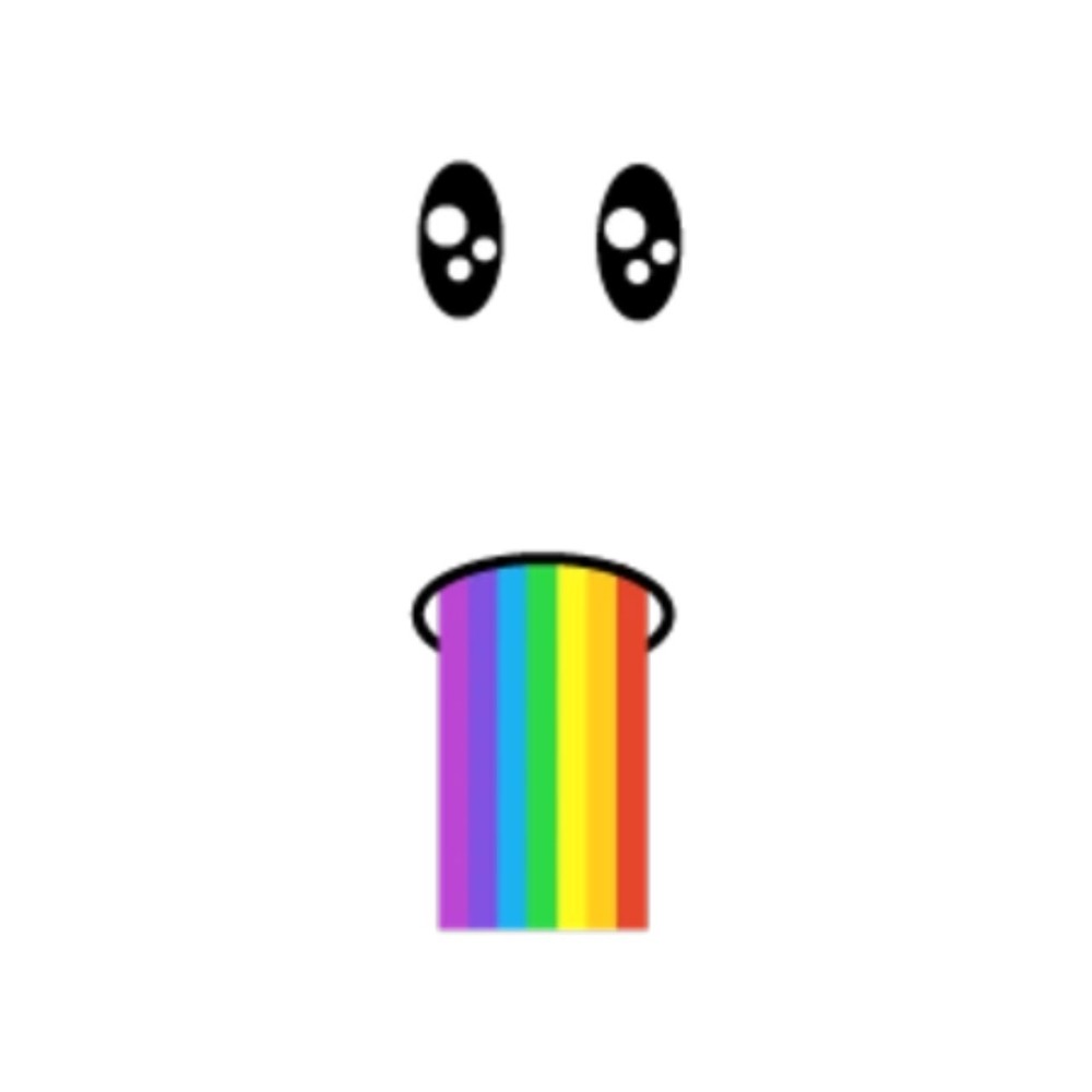 ROBLOX Rainbow Barf Face Toy Code | Roblox Virtual Code |