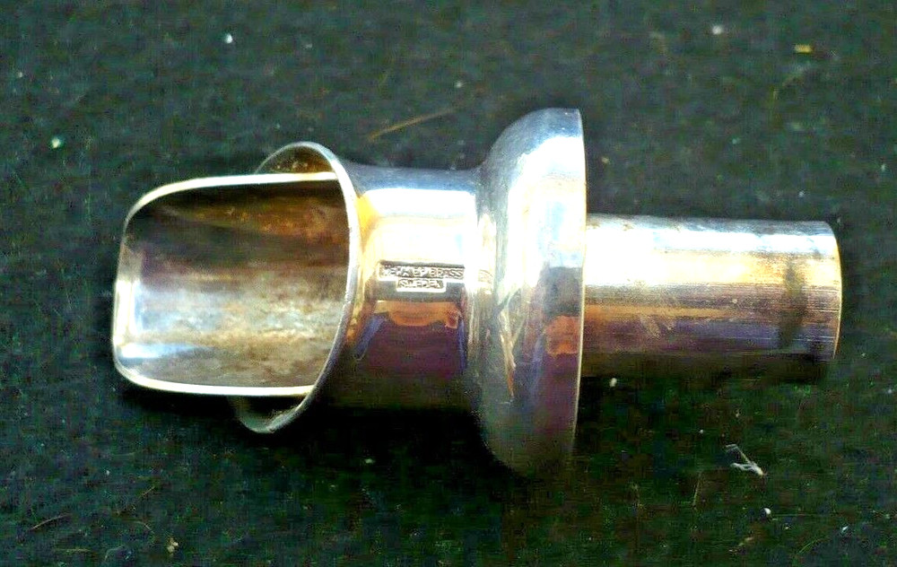 SWEDISH SILVER PLATED OPTIC MEASURE MARKED Sweden