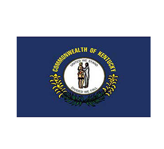 KENTUCKY POLYESTER US STATE FLAG 3 x 5 FEET