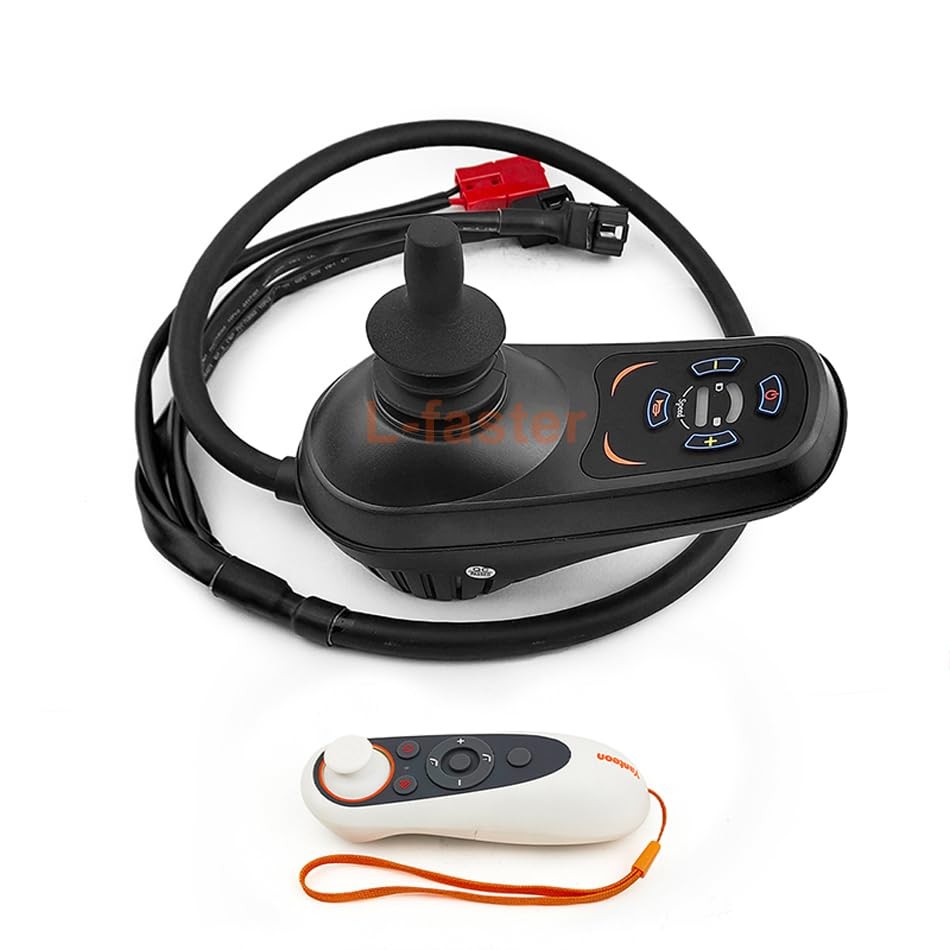 24V Dual Drive Brushed Motor Joystick Controller Forward Reverse Max Current