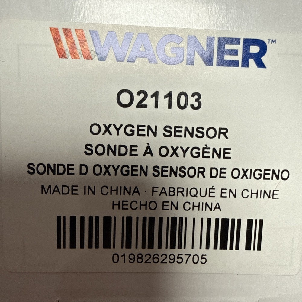 Wagner Oxygen Sensor O21103 New & Sealed