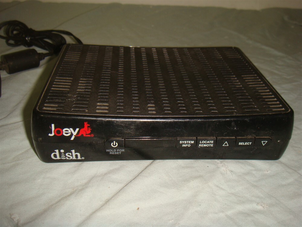 DISH JOEY RECEIVER WITH POWER ADAPTER -READ!