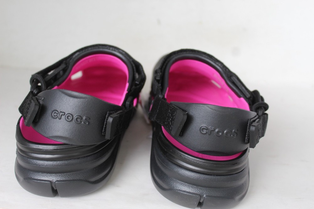Crocs Men's Duet 2 Max Post Malone Black Croslite Clog Size 11