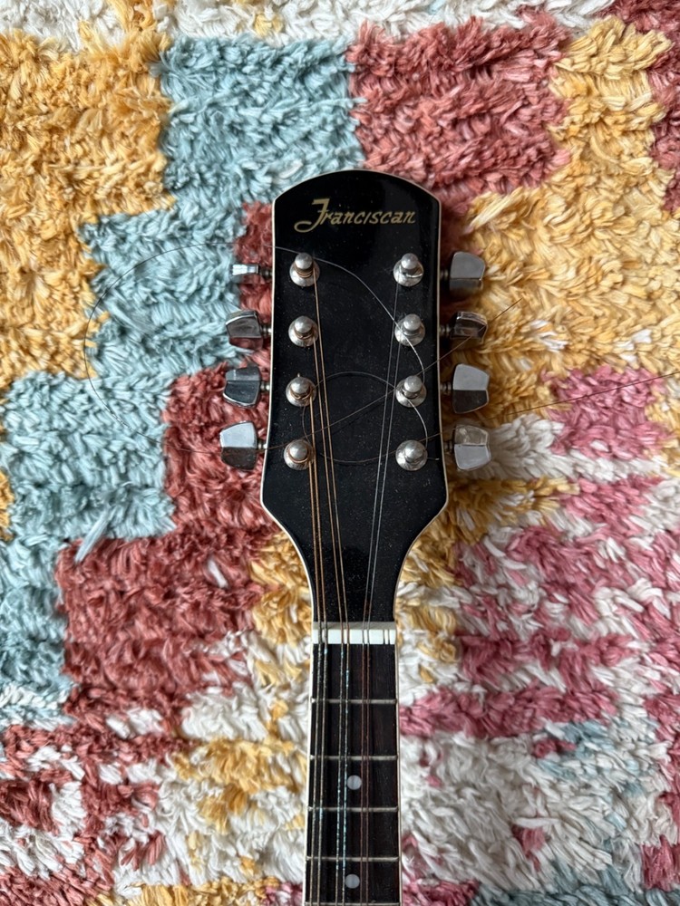 Franciscan Mandolin 8String Used With Leather Hard Case