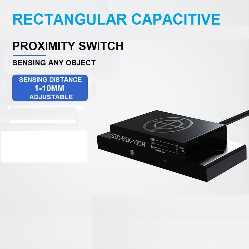 Non-Metallic Induction Switch Line Rectangular Capacitive Proximity LiquidSensor