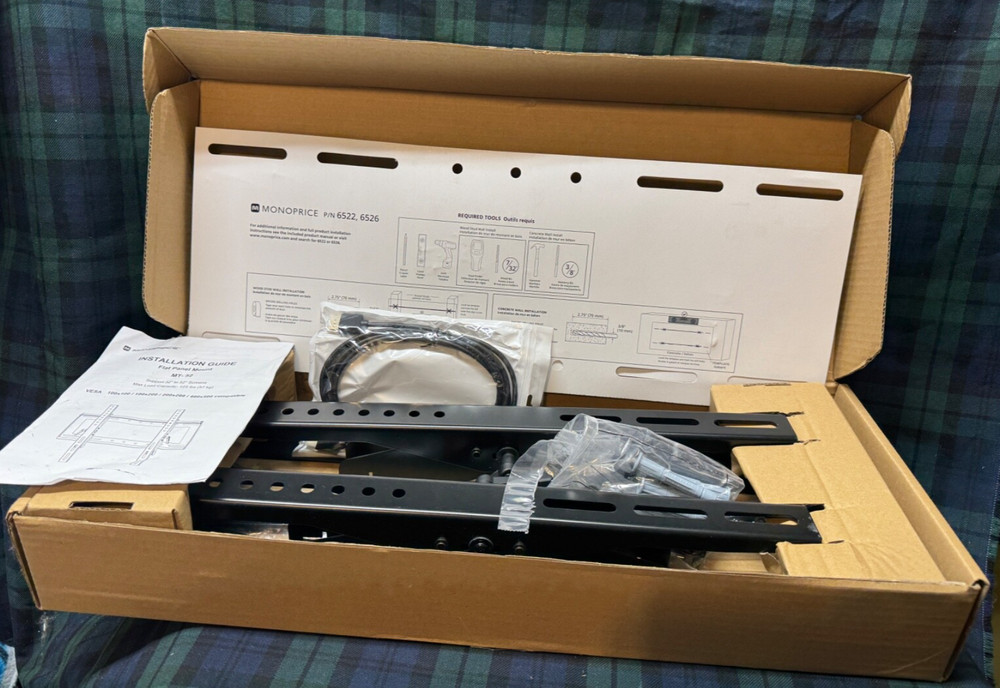 Monoprice MT52 Flat Panel Mount Kit 6522-6526