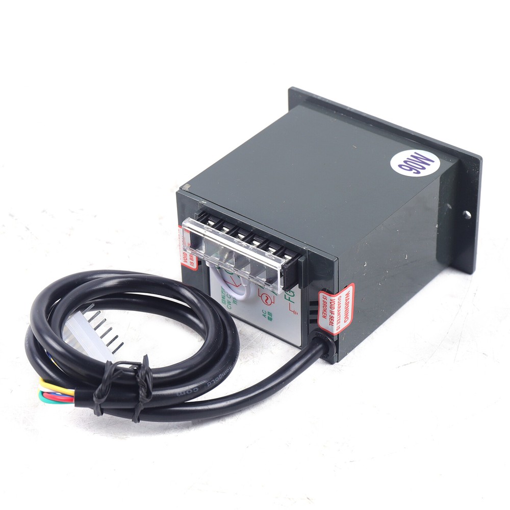 AC Gear Motor Electric Variable Speed Controller Torque Single-Phase 5K 90W 110V