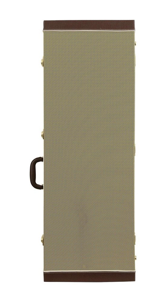 Gearlux Rectangular Electric Guitar Wooden Hard Case - Tweed