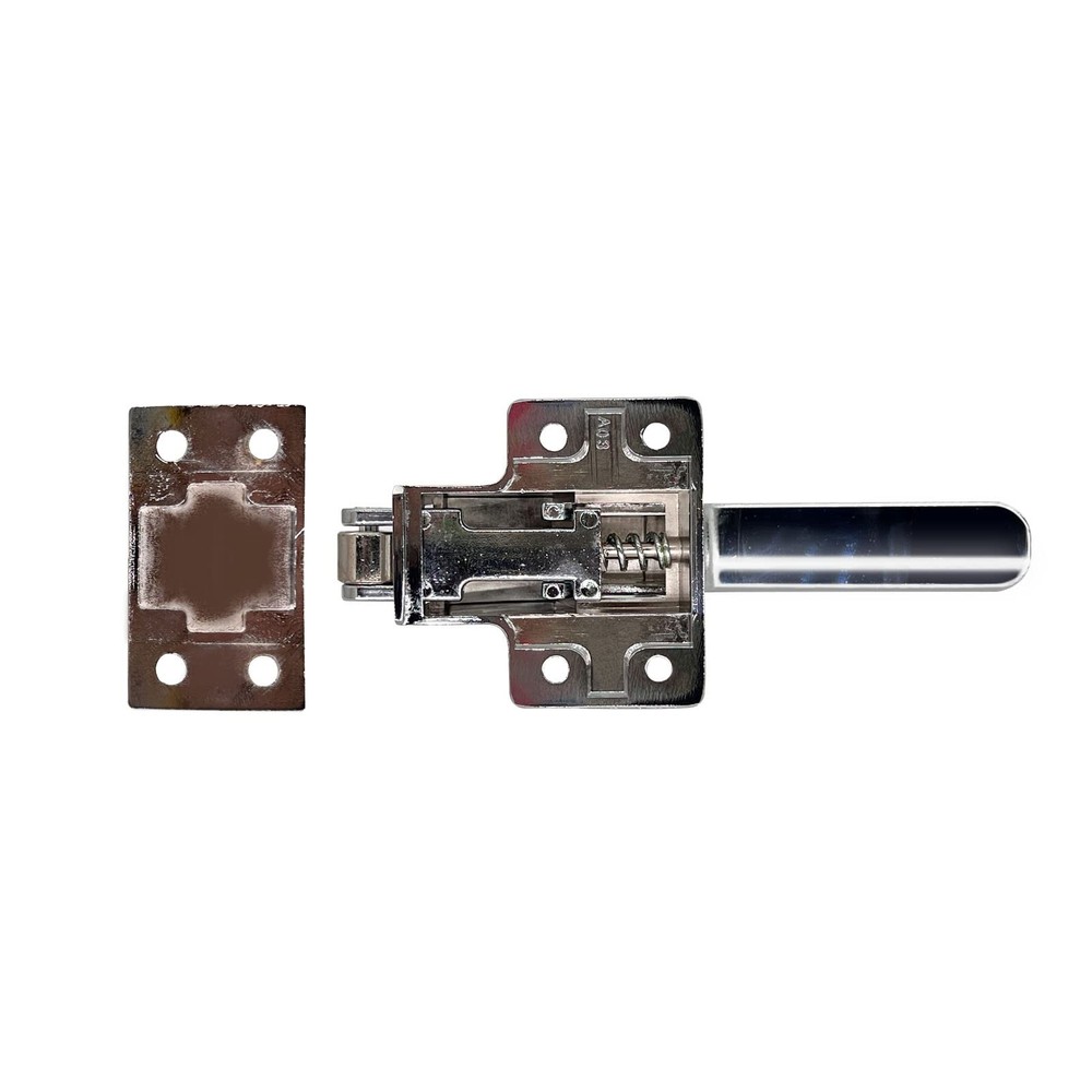 Xnrtop Adjustable Latch Spring Loaded Walk in Freezer Cooler Door Silver