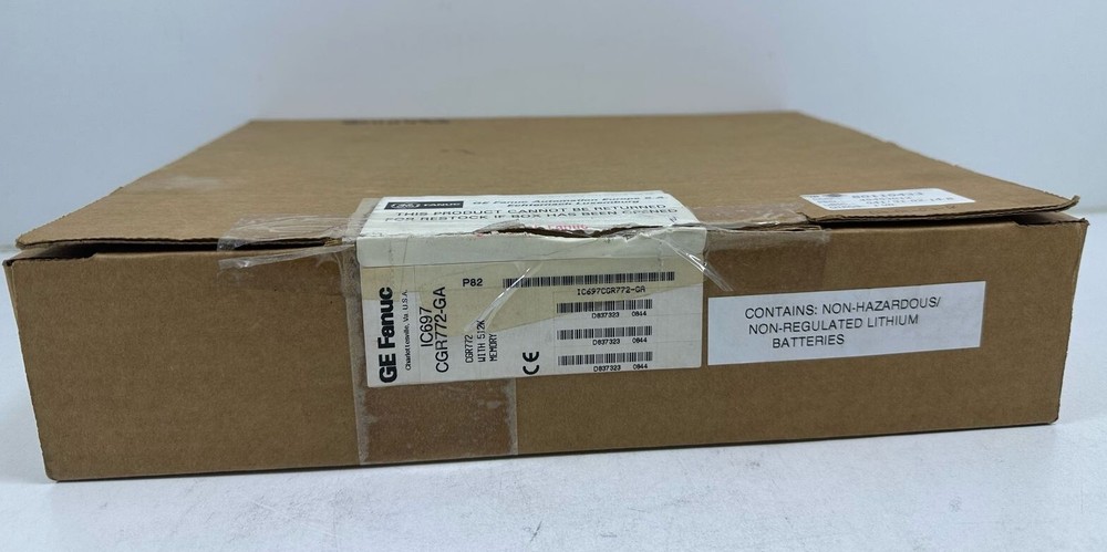 GE FANUC IC697CGR772-GA CPU MODULE IC697CGR772GA